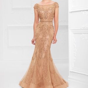 New Ivonne D Exclusively for Mon Cheri Beaded Gown